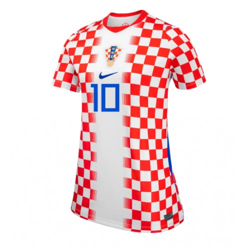 Kroatien Luka Modric #10 Replika Hemmatröja Damer VM 2026 Kortärmad